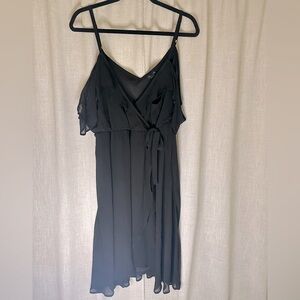 Torrid Size 2 - Black - Faux Wrap Event Dress